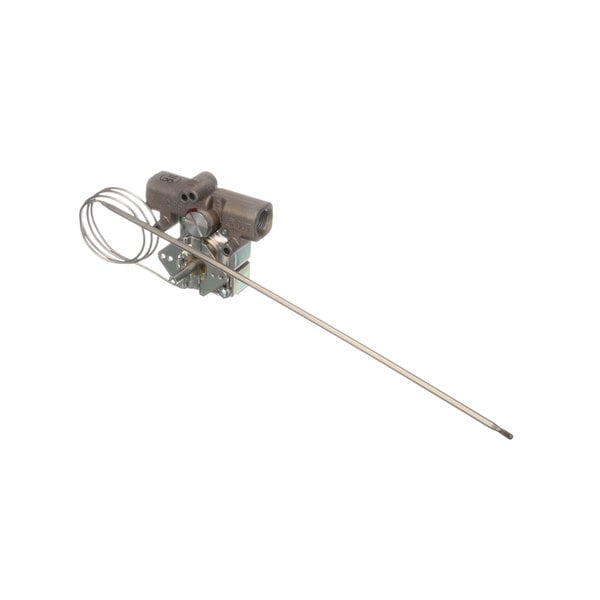 A Jade Range thermostat with a wire attached.