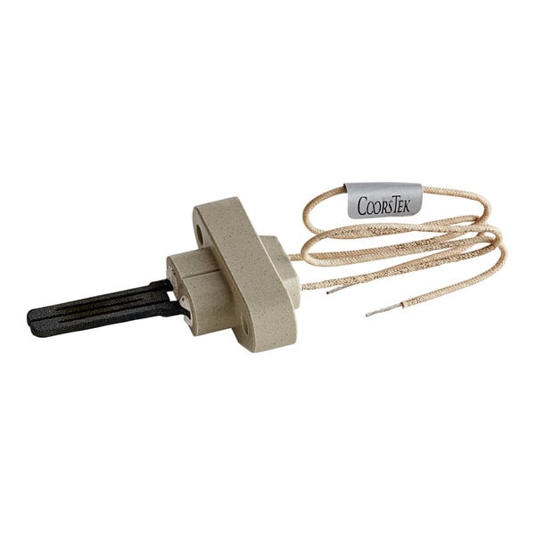 A Cleveland Igniter switch with a wire attached.