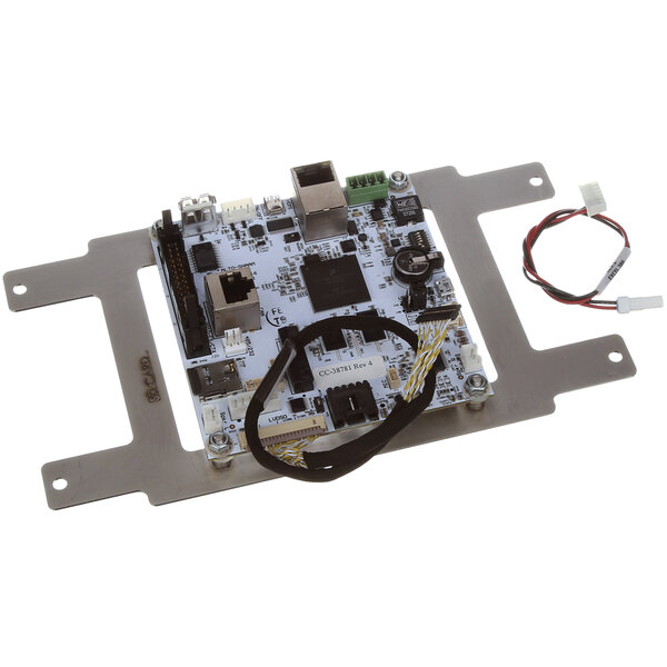 An Alto-Shaam interface board with a small circuit board and wires.