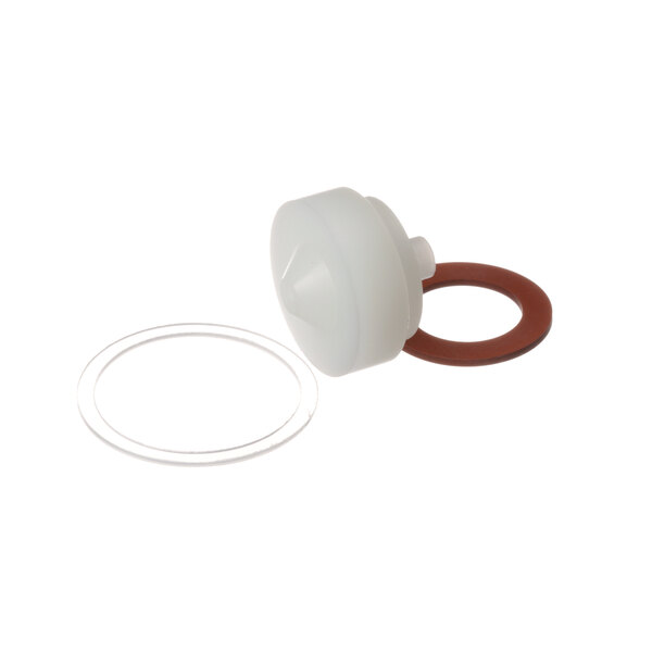 A white Insinger gasket with a black border.