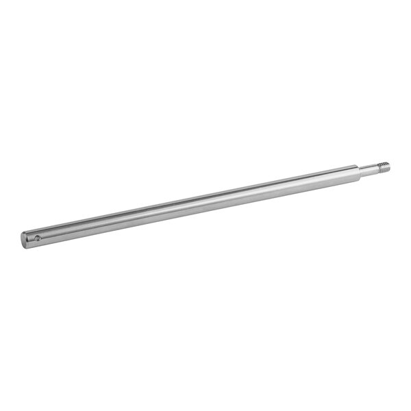 A long silver metal rod with screws on one end.