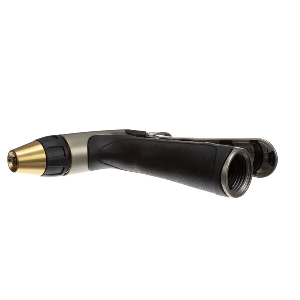 A black metal Blodgett Comfort Grip Nozzle with a black handle.