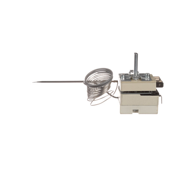 A Moffat Infinit switch with wires attached.