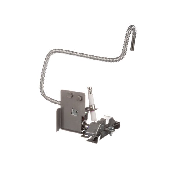 A metal device with a wire attached to it.
