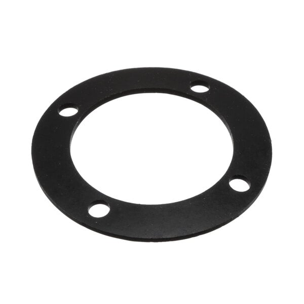 A black Champion gasket with holes.