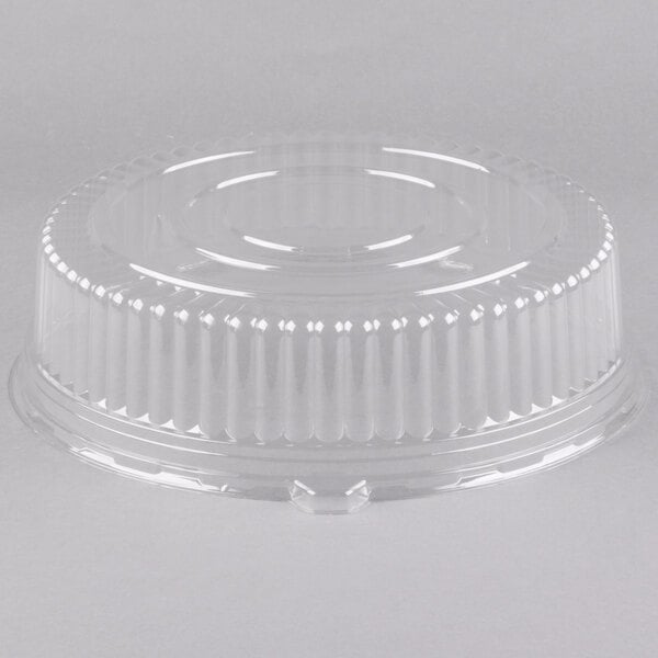 Fineline 9401l Cl Platter Pleasers 14 Clear Plastic Round Tray Dome Clear Plastic Round Tray Dome Lid 25 Image Preview Main Picture