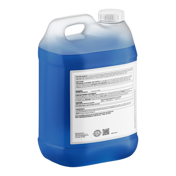 Noble PRM Pan Pro Premium 2.5 Gallon / 320 oz. Concentrated Pot & Pan Soap - 2/Case