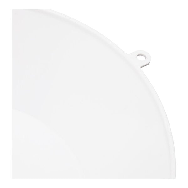 Cardinal Detecto 6100-0001 White Plastic Scale Scoop with Spout