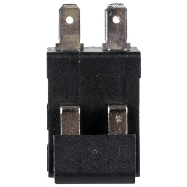 A black AvaMix On / Off switch with metal connectors.