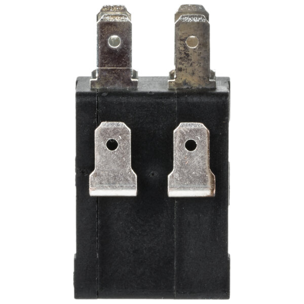 A close-up of a pair of black AvaMix On/Off switches.