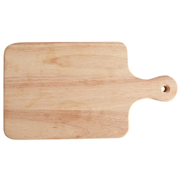 wood bread board with handle