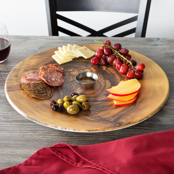 Olivewood Round Cheese Board