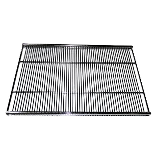 a close-up of a metal grid