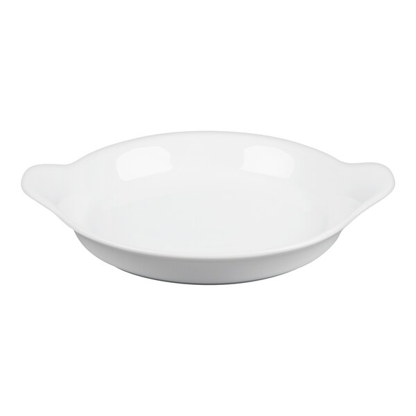 Libbey Chef's Selection 23 oz. Aluma White Porcelain Handled Dish - 12/Case