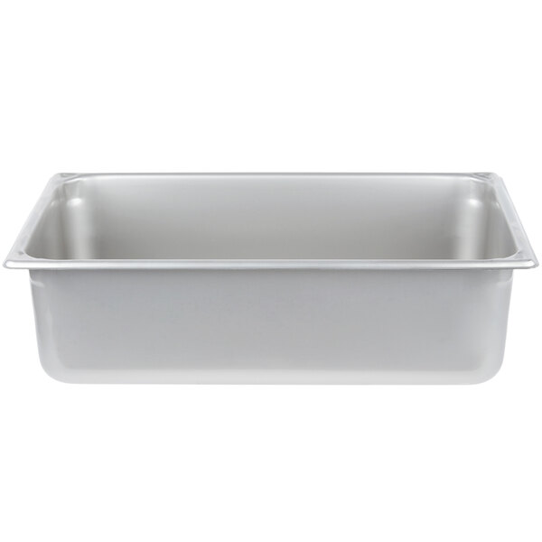 1 Super Pan 3-1/2 Size 2.5" Deep Stainless Steel Steam Table Pan SYSCOWARE 
