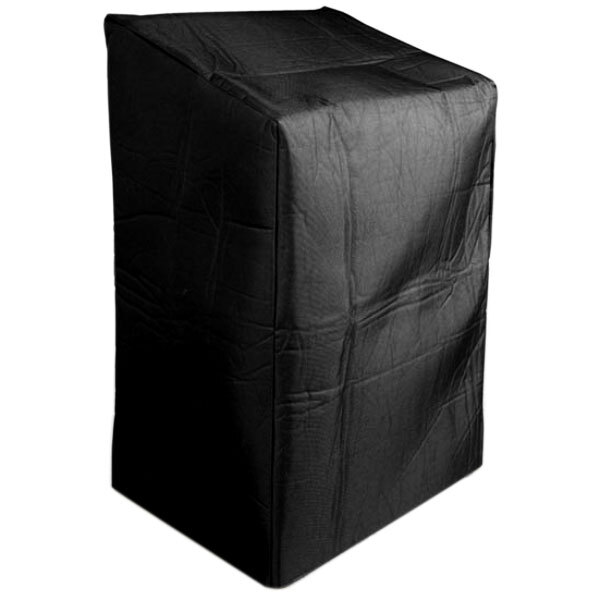 a black rectangular object with a black cover