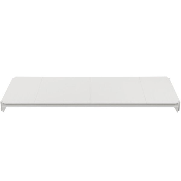 A white rectangular shelf.