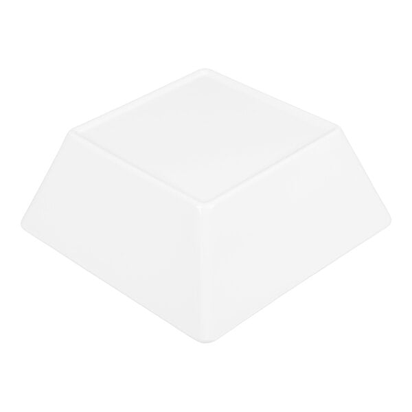 American Metalcraft Endurance 3.91 Qt. White Square Melamine Serving Bowl