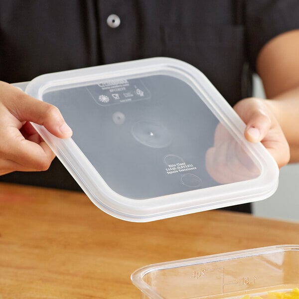 Cambro Clear Square Food Storage Container (4 Qt.)