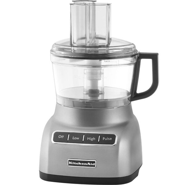 KitchenAid KFP0711CU Contour Silver 7 Cup Food Processor