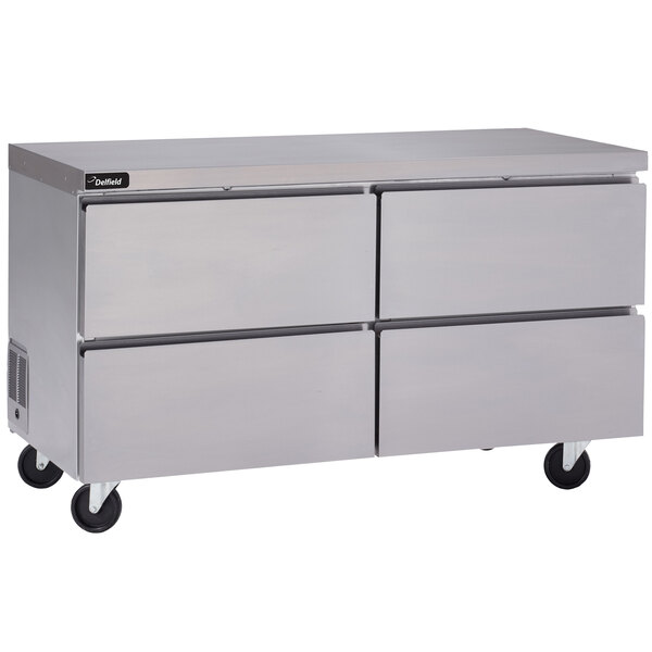 Delfield Gur48p D 48 Undercounter Refrigerator With Four