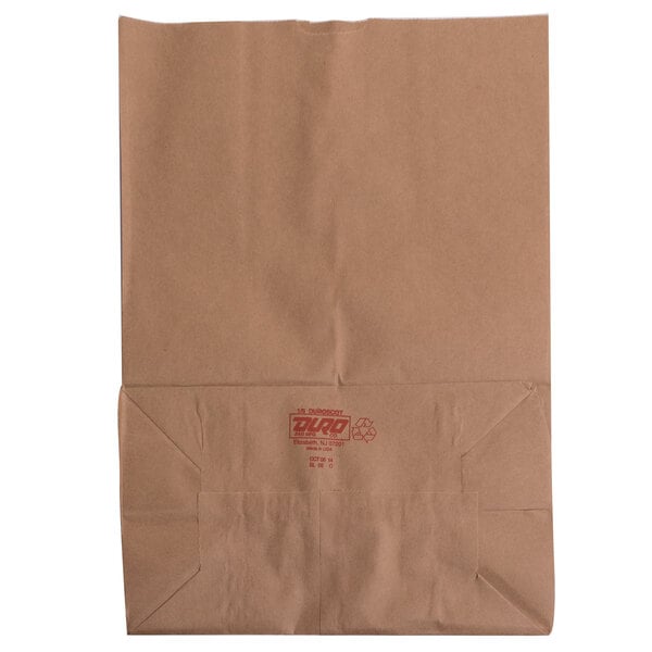 Large Kraft Brown Paper Grocery Bags (50 Count) 57lb by Stock Your Home