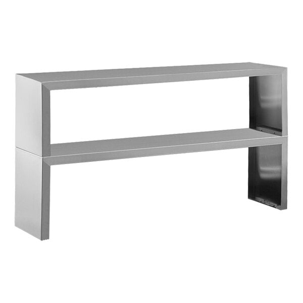 Vollrath 38033 Double Deck Overshelf for Vollrath 3 Well / Pan Hot or Cold Food Tables