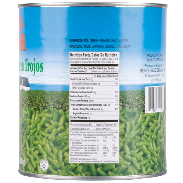 Cut Green Beans 6/Case
