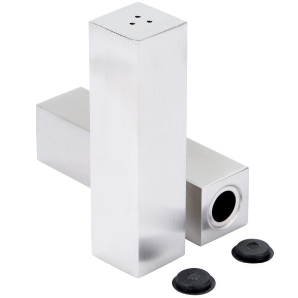 a close-up of a black rubber seal