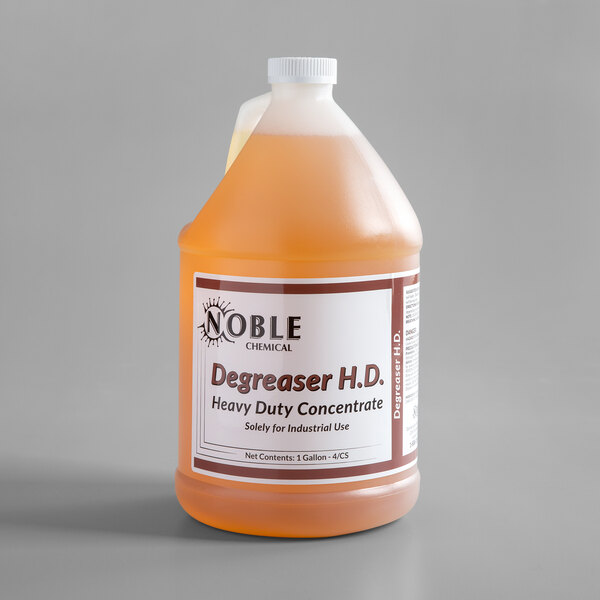 Noble Chemical 1 Gallon / 128 oz. Orange Peel Citrus Concentrated Solvent  Cleaner - 4/Case