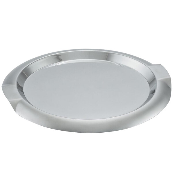Vollrath 82097 Round Stainless Steel Serving Tray With Handles 14 Vollrath 82097 Round Stainless Steel, Large Round Stainless Steel Serving Tray