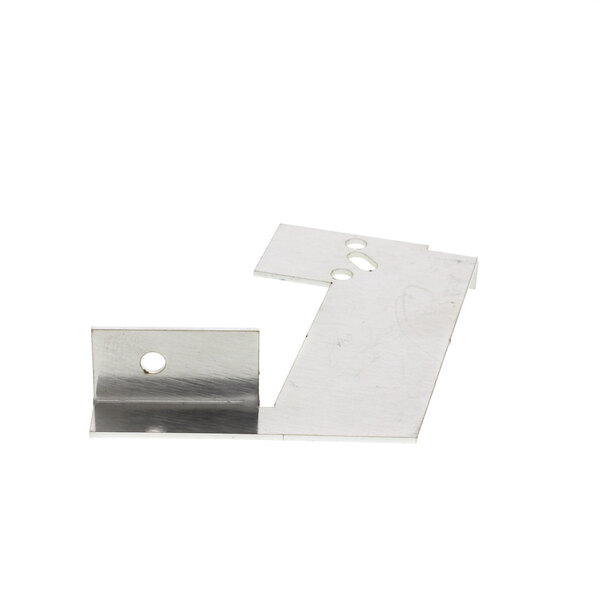 A metal Vulcan pilot mounting bracket with two holes.