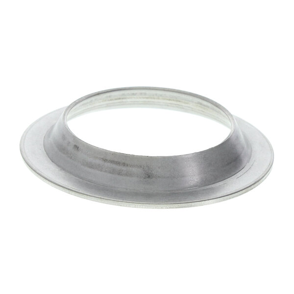 A silver circular Hobart sleeve.