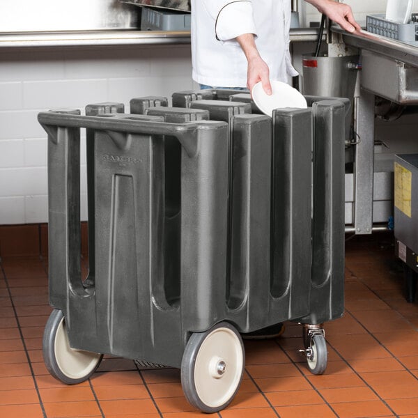 6 Column Details about   Cambro DC700401  Slate Blue Dish Dolly Caddy 