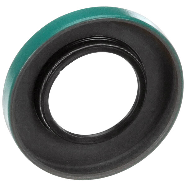 a green and black wheel