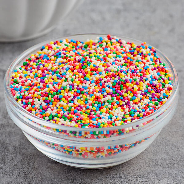 Rainbow Nonpareils 10 Lb.