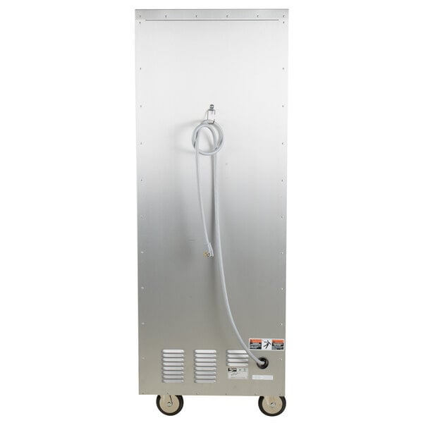 a white cable with a wire attached to a white wall