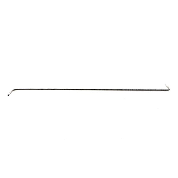 A long thin metal rod with a hook on the end.