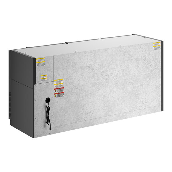 Beverage-Air BB72HC-1-B 72" Black Underbar Height Solid Door Back Bar Refrigerator