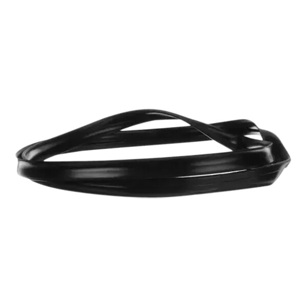 A black rubber gasket door ring.