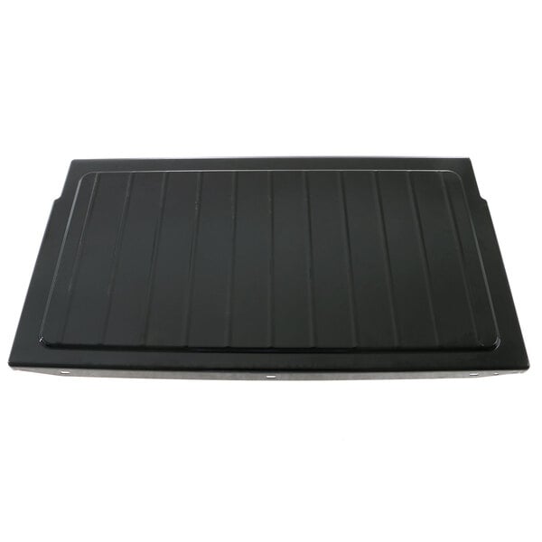 A black rectangular US Range oven door liner.
