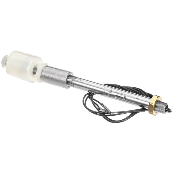 A metal rod with wires.