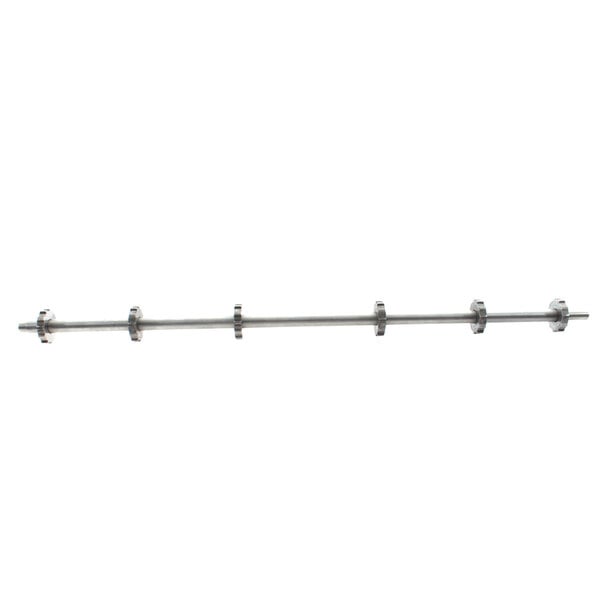 A Middleby Marshall drive shaft assembly, a long metal rod with four holes.