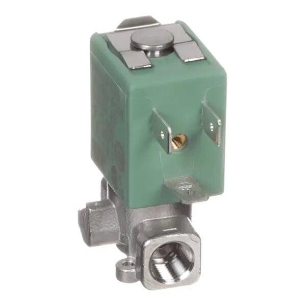 A Southbend 5162-1 solenoid valve with a green housing and metal fittings, designed for 120V operation.