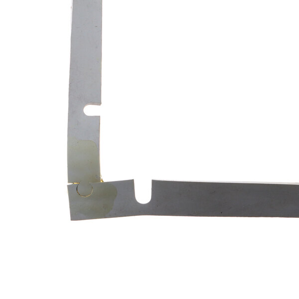 a white piece of metal
