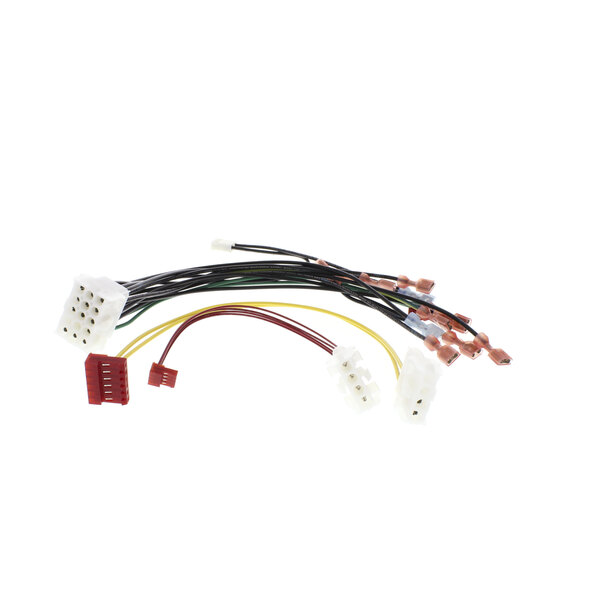 A Henny Penny 49881 wiring harness with several different colored electrical wires.