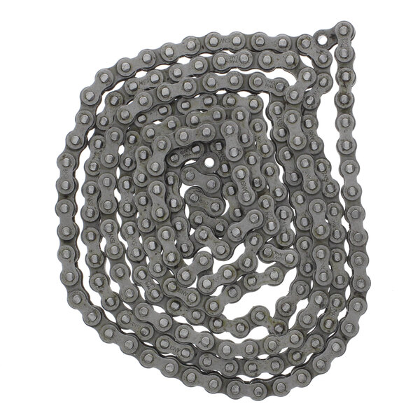 a chain on a white background