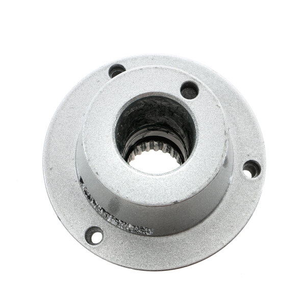 a close-up of a metal object