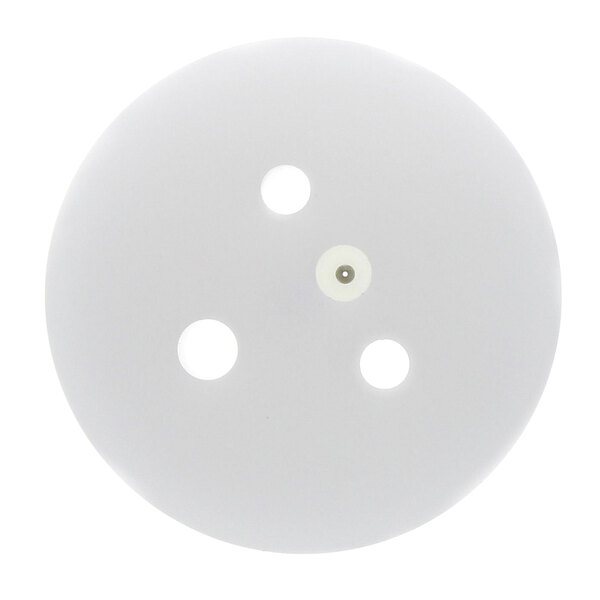 a group of white circles on a white surface