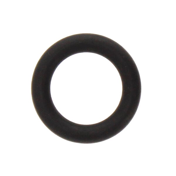 A black rubber O-ring.